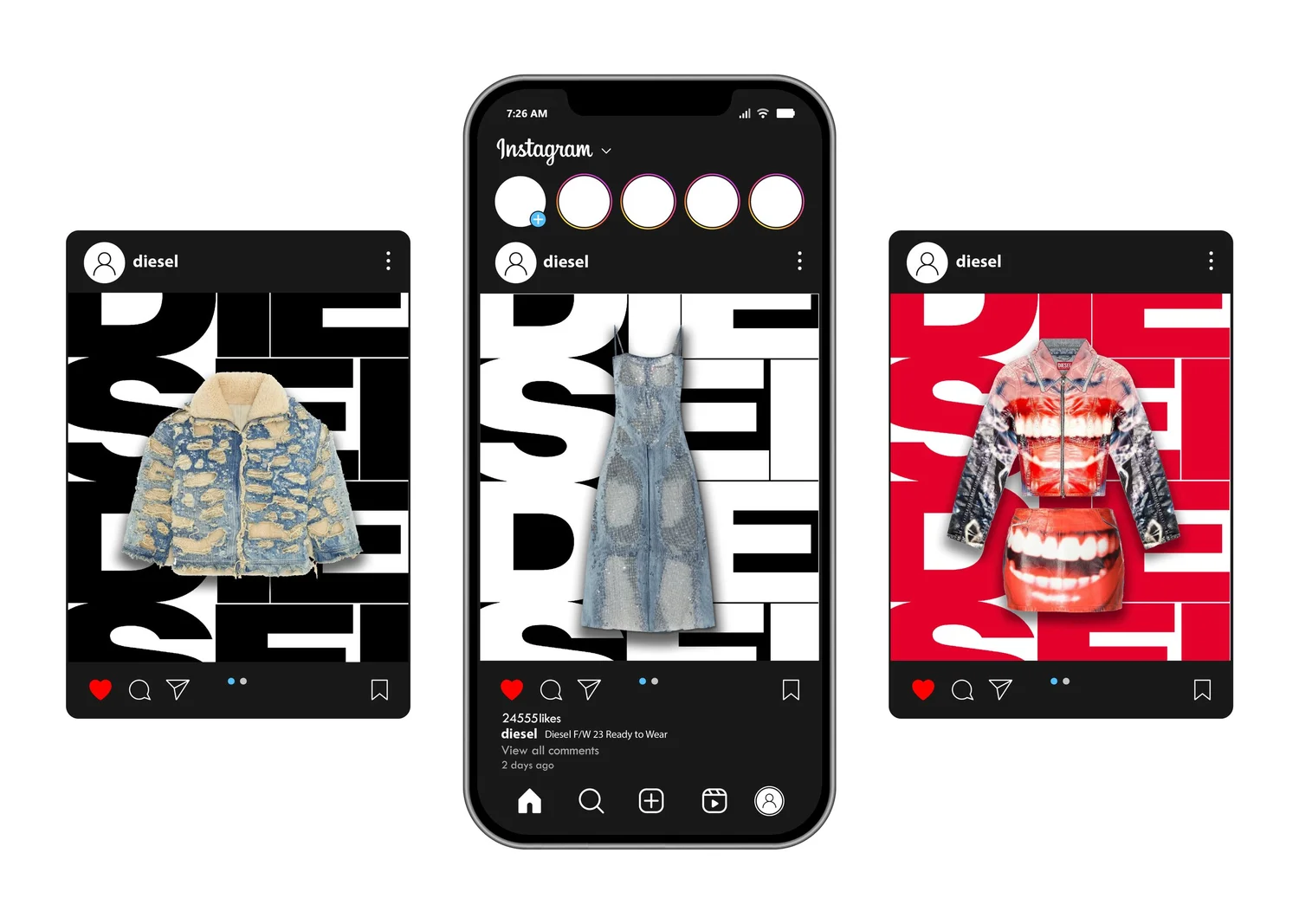 Diesel Instagram preview