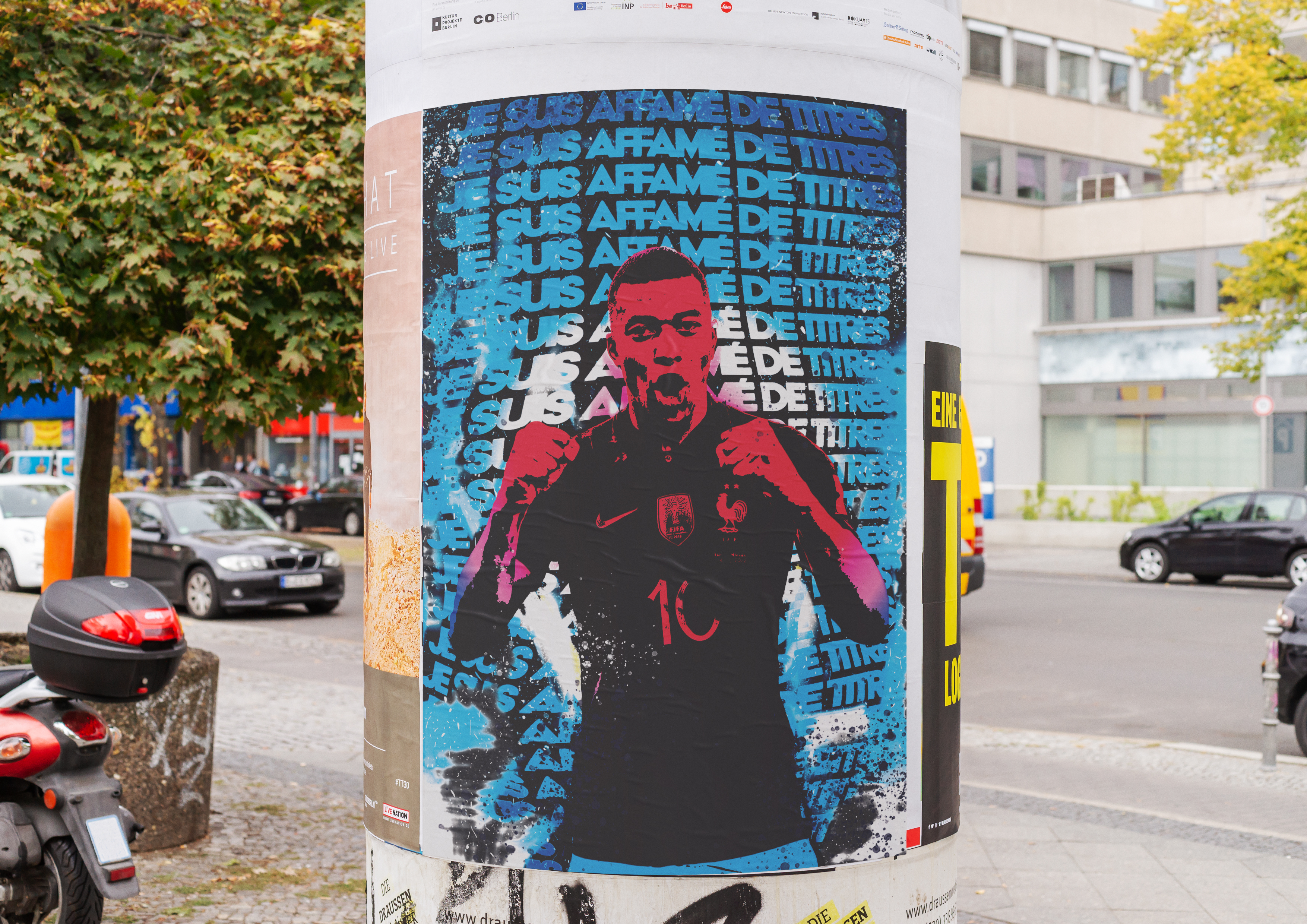 Mbappe poster mockup