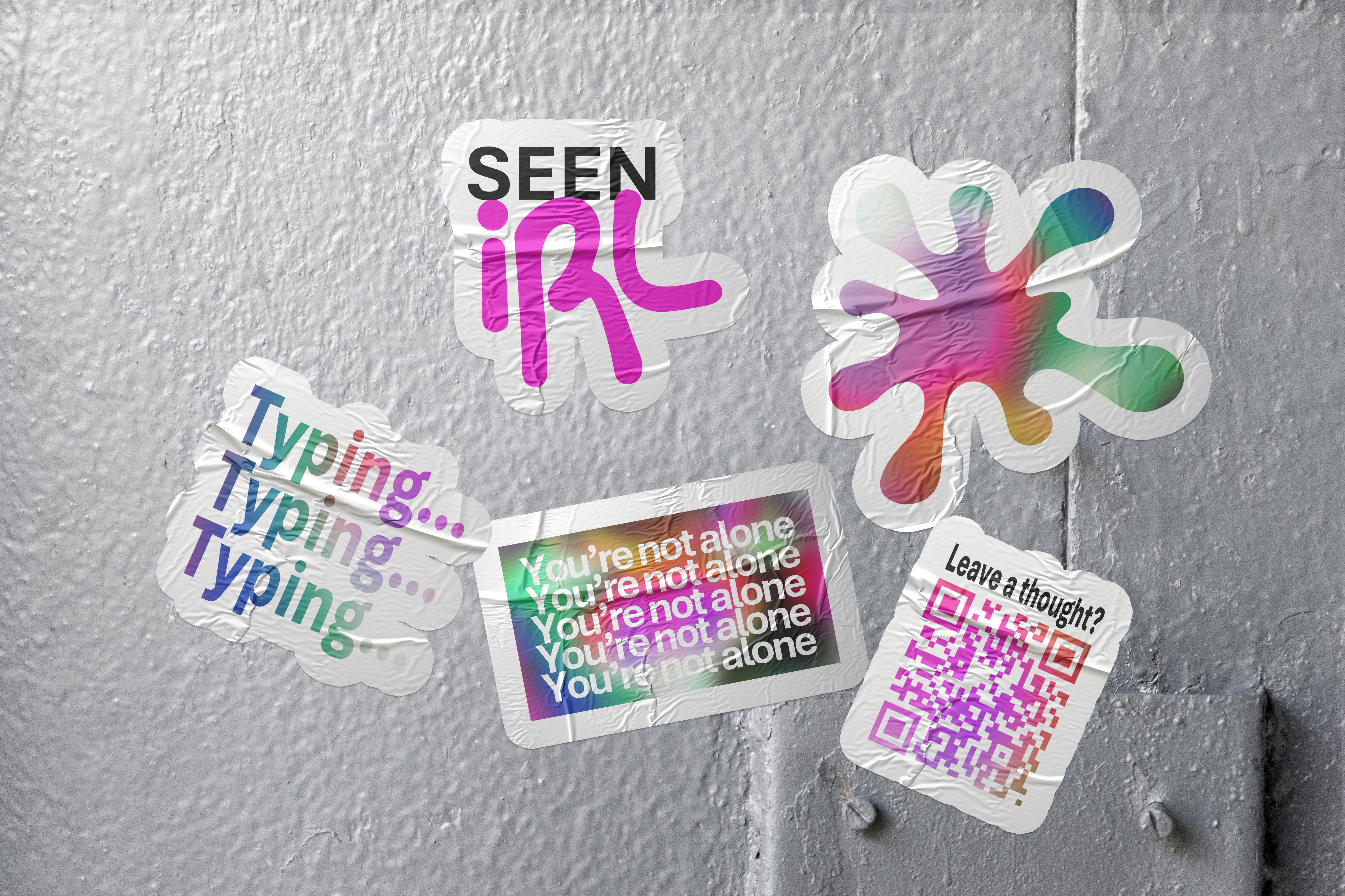 Sticker sheet mockups