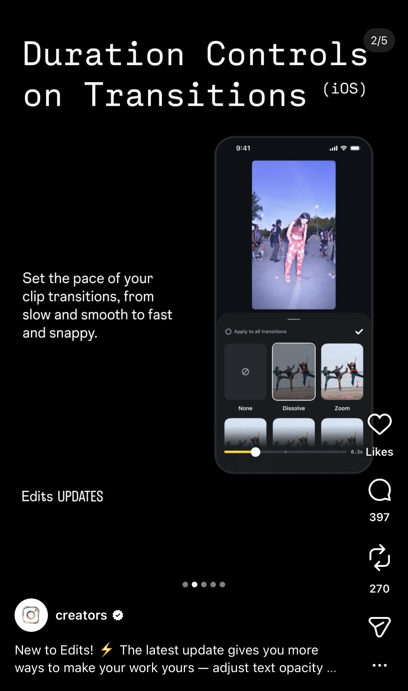 Edits — Duration Controls
