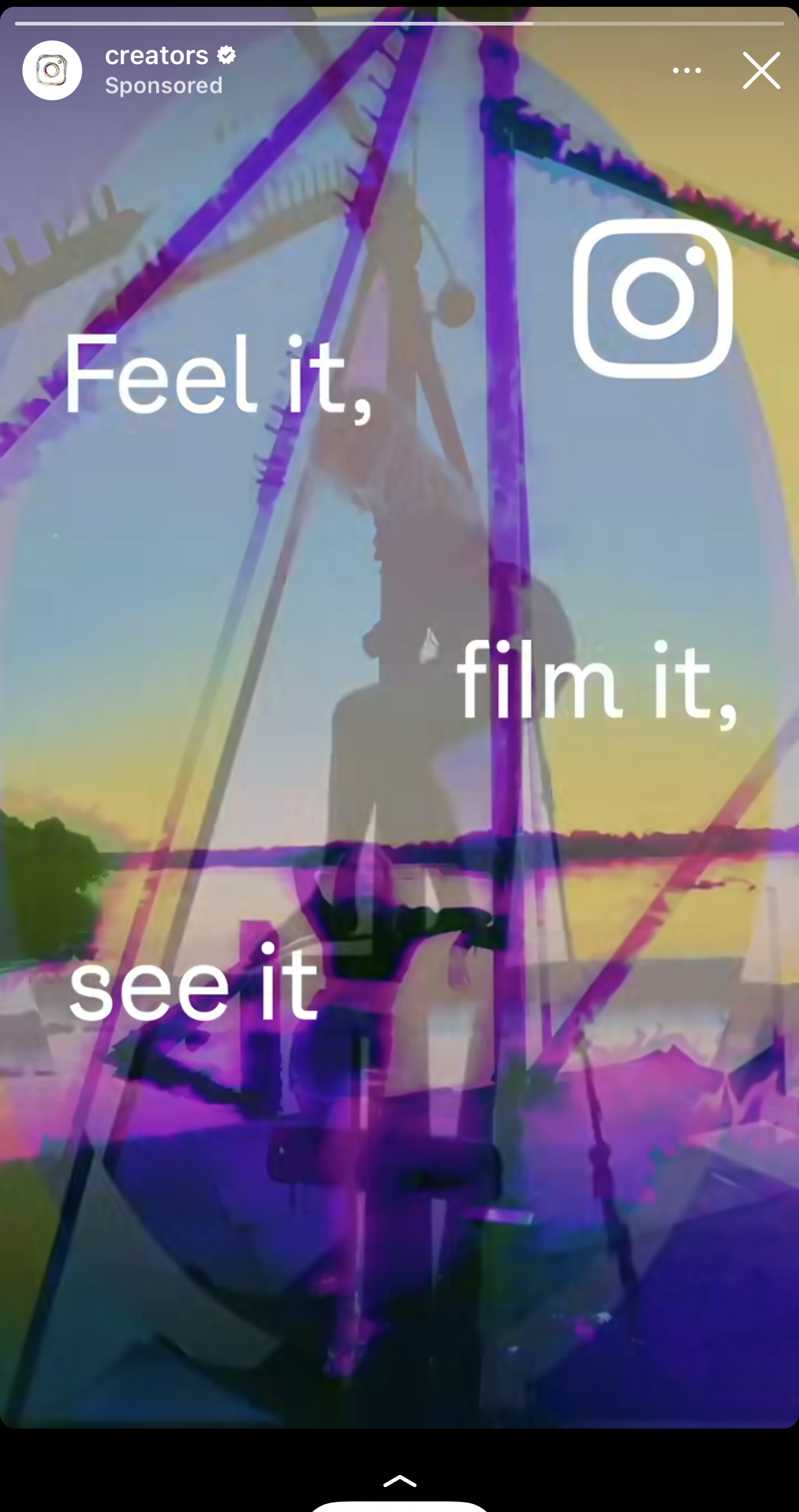 Feel it, film it, see it