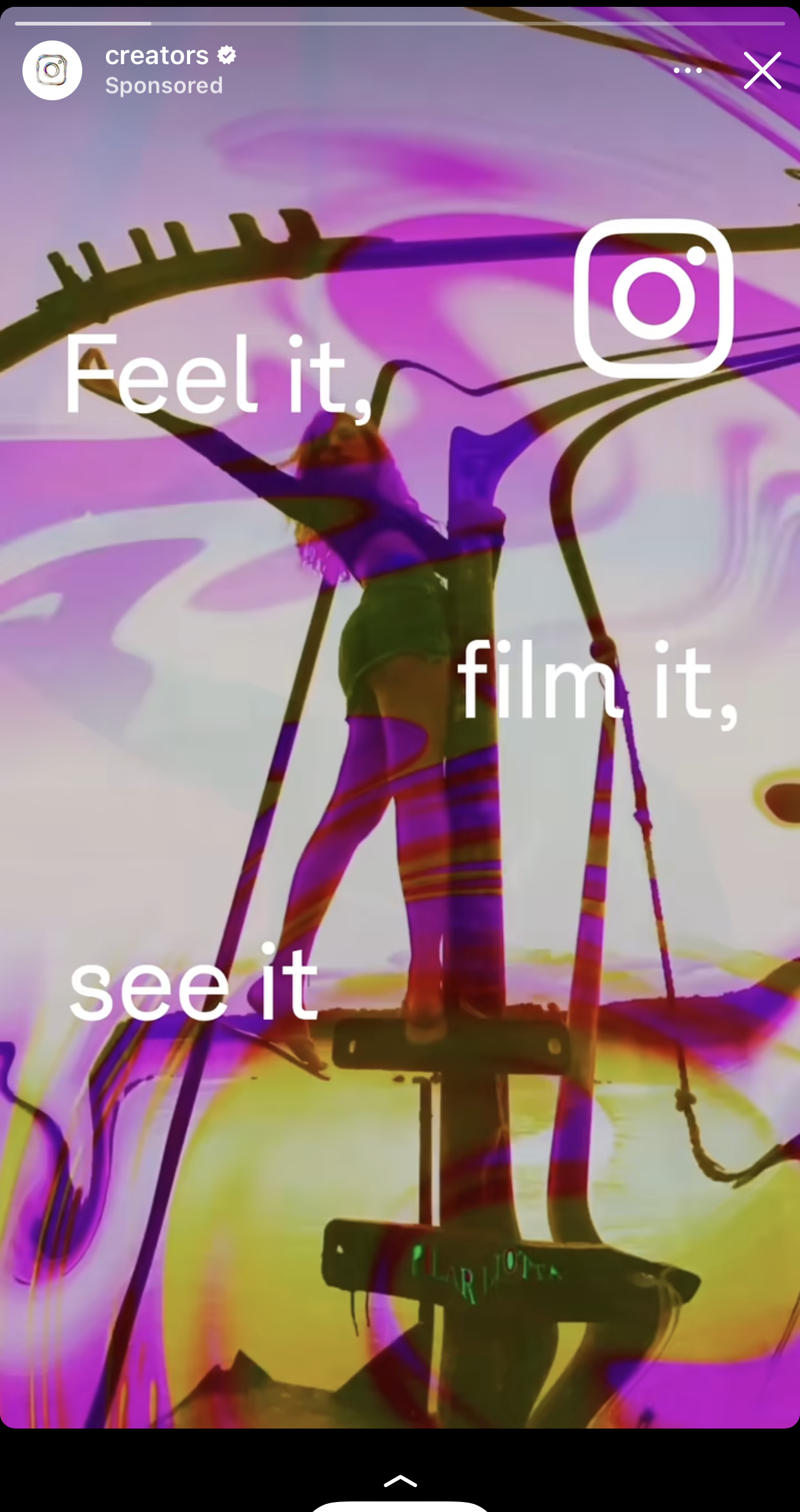 Feel it, film it, see it